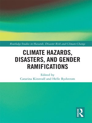 cover image of Climate Hazards, Disasters, and Gender Ramifications